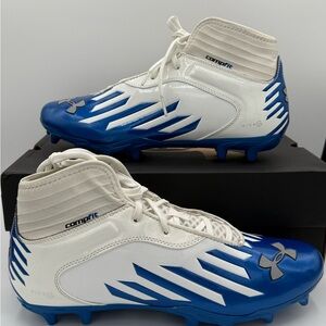 Under Armour Blue and White Sneakers Dynamic Design